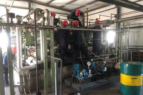 丰喜运营部循环气压缩机顺利投运，为生产注入新动力